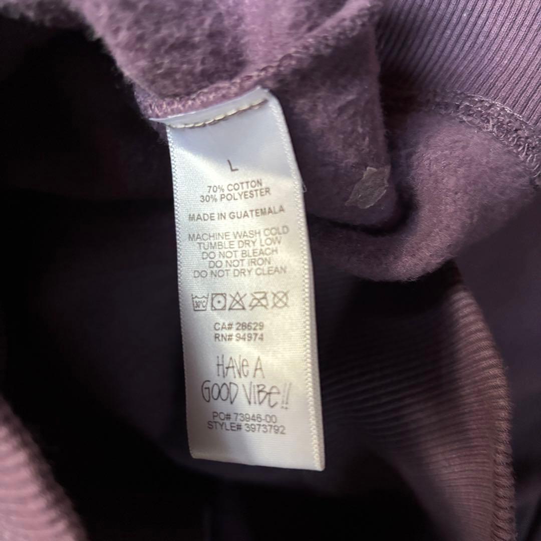 ‼️早い者勝ち‼️美品 Stussy パープル ジップアップパーカー