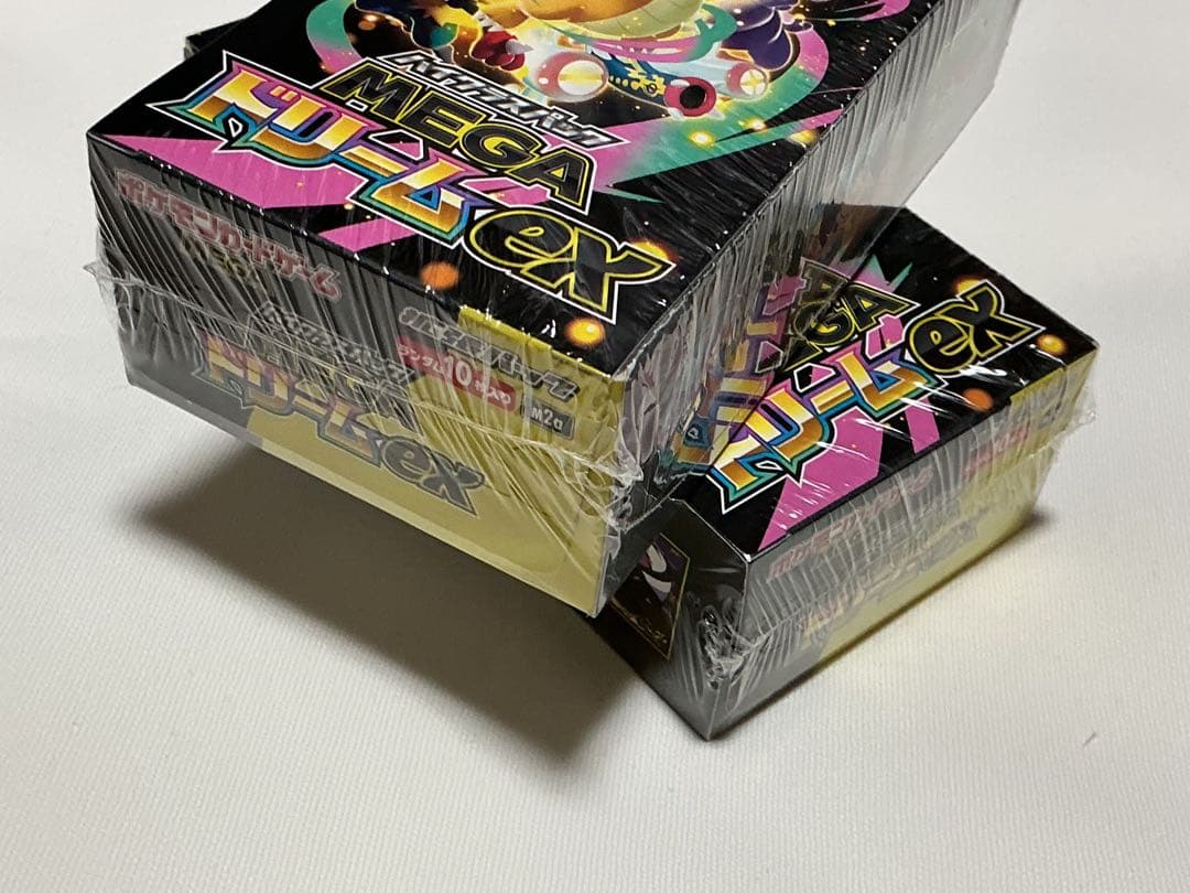 MEGAドリームex シュリンク未開封品2box