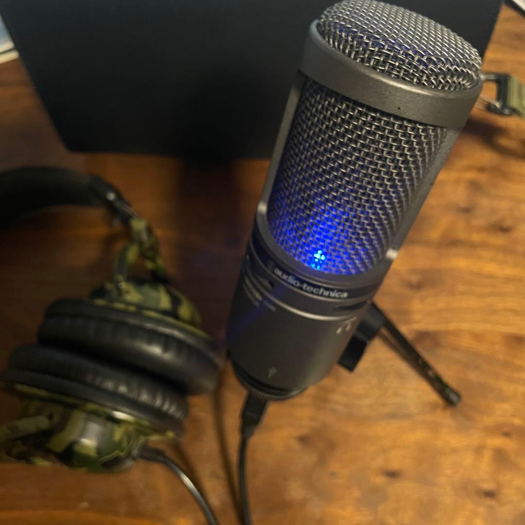 audio-technica AT2020 USB+ コンデンサーマイク 配信