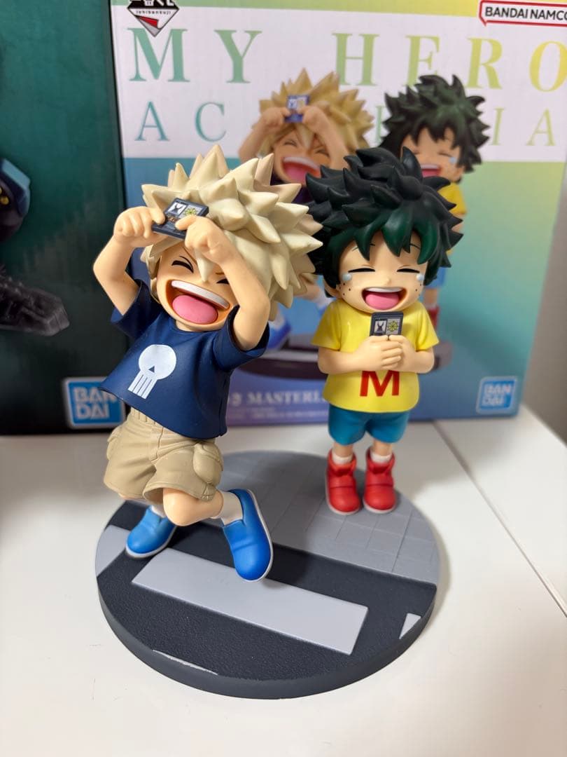 【美品】 一番くじ 僕のヒーローアカデミア 連なる星霜 D賞 いずく・かつき