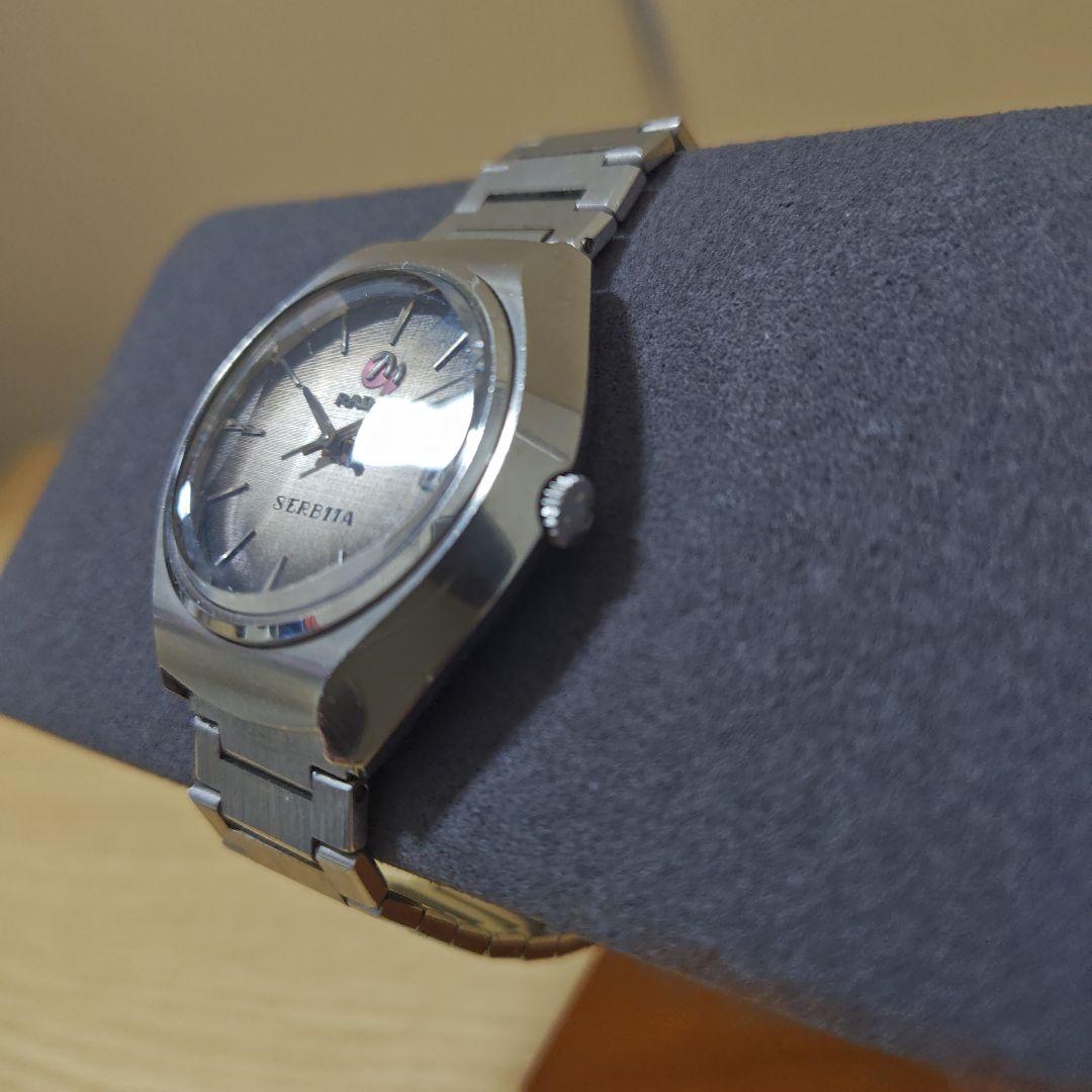 【RADO】自動巻き　稼働品　セルビア　2種類　2個　ブラウンとグリーン