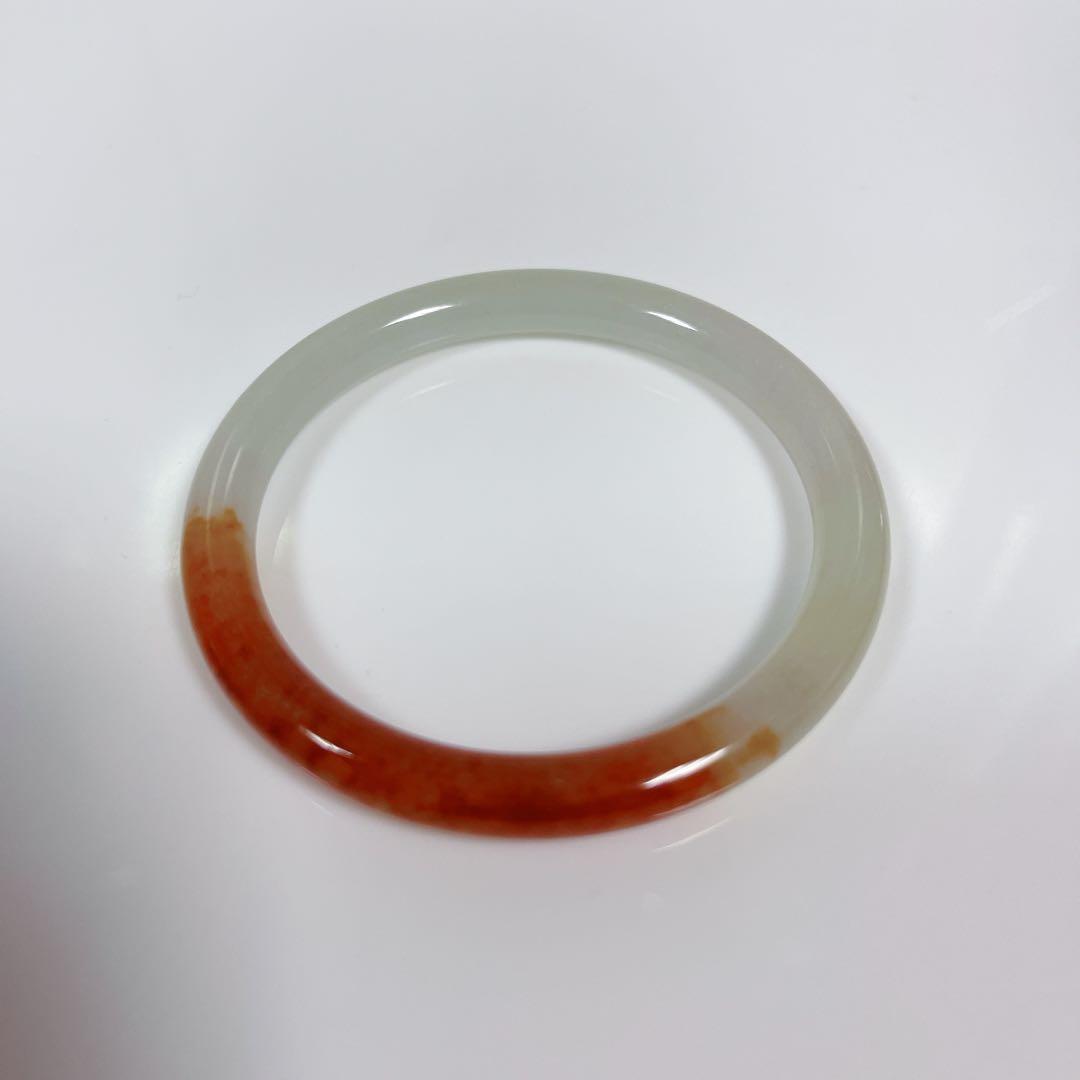 天然ヒスイバングル　ナチュラルヒスイバングルNO25-1421