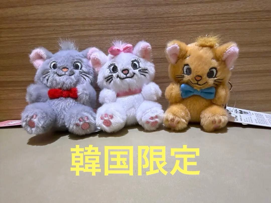 韓国限定 ディズニーコラボマリーちゃん おしゃれキャット キー