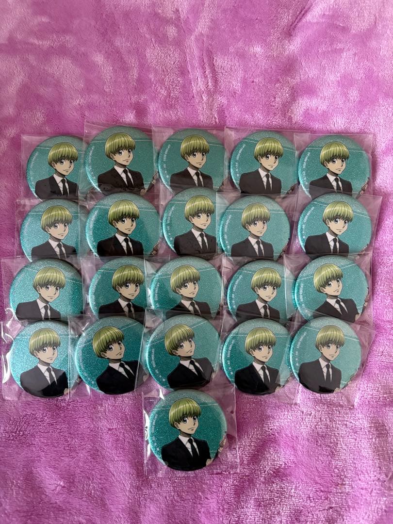 ハンターハンター シャルナーク 缶バッジ アクスタ まとめ売り