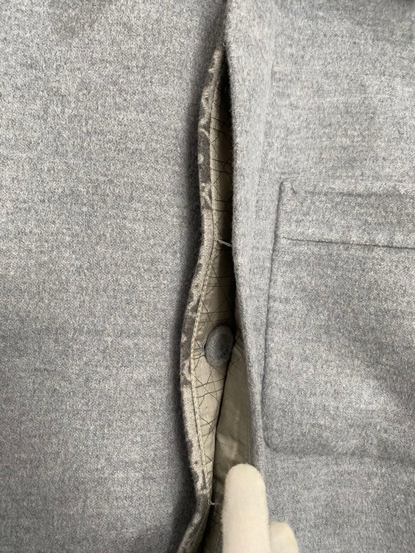 現行品　定価67万　試着 ディオール　ワークウェア ジャケット カシミヤ・シルク