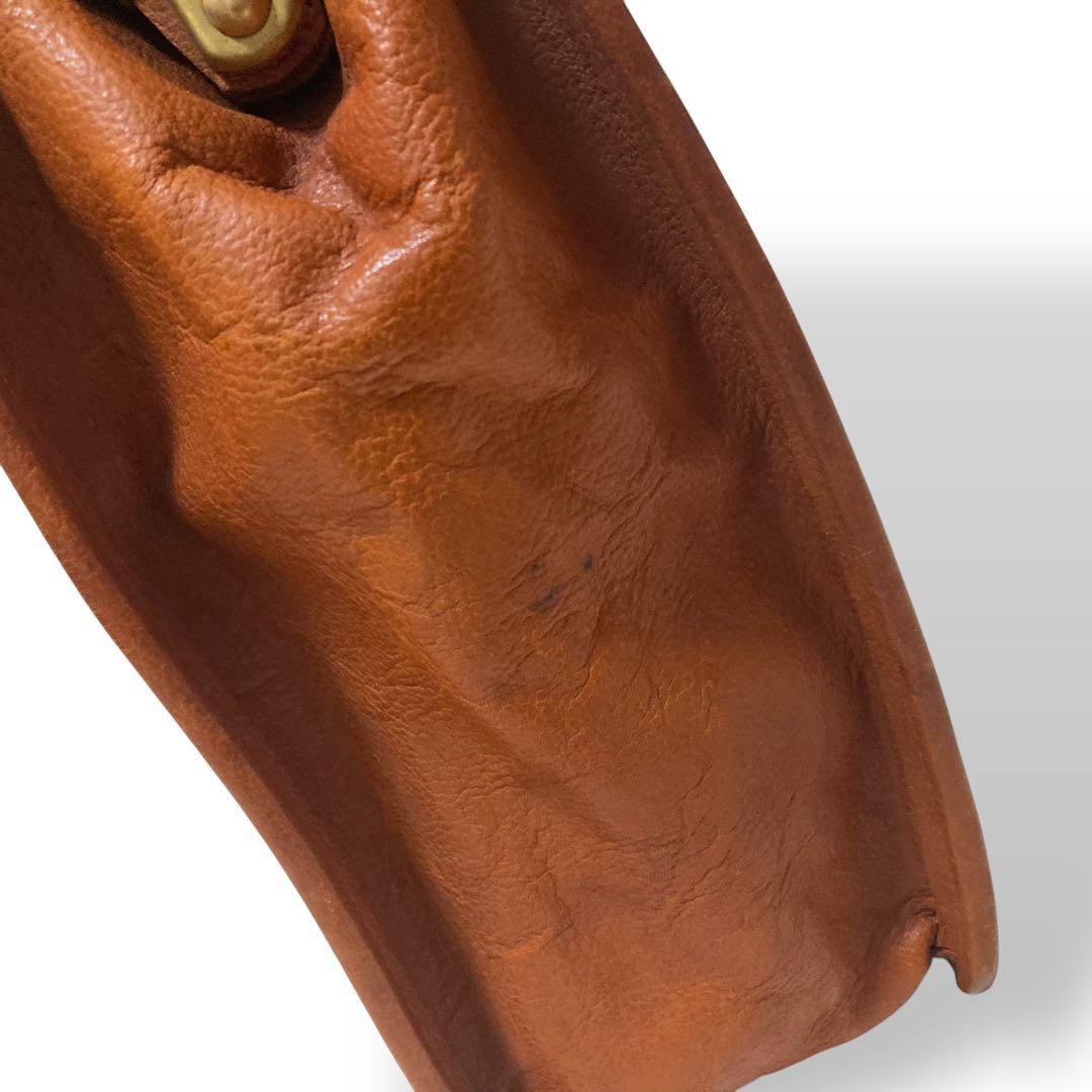 【ヴィンテージ】ポーター　ビジネスバッグ　キャリーケース　キャメル　レザー　本革