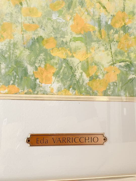 イーダ ヴァリッキオ 原画 一点物レア 水彩画 サンシャイン・シー 額