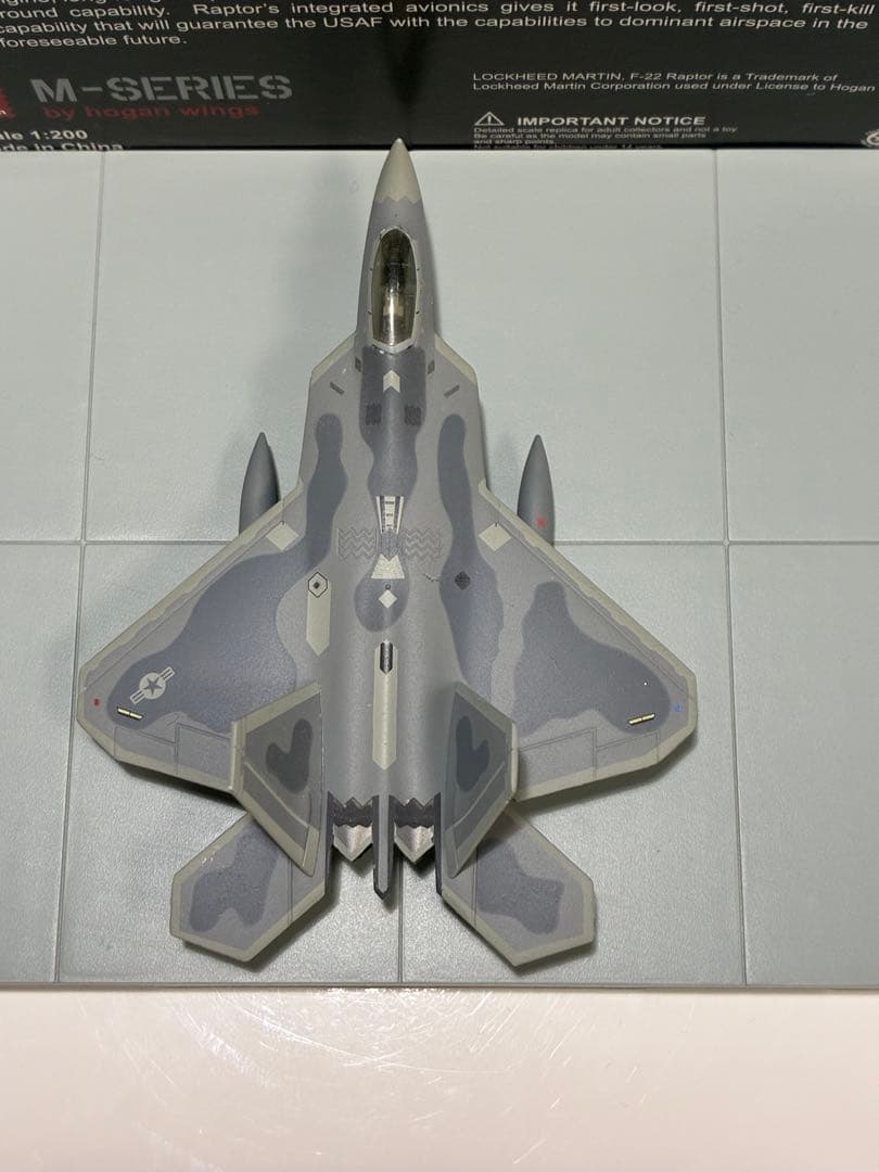 ホーガン1/200 F-22A アメリカ空軍 第192戦闘航空団No.6863