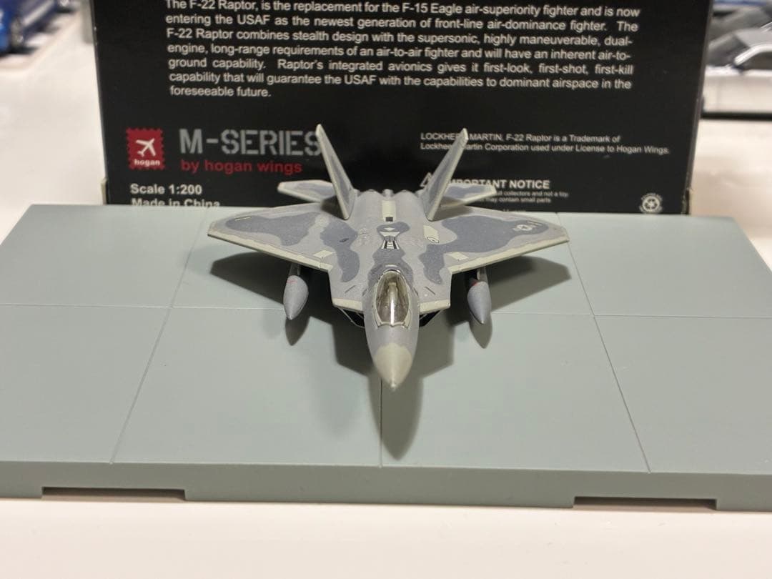 ホーガン1/200 F-22A アメリカ空軍 第192戦闘航空団No.6863