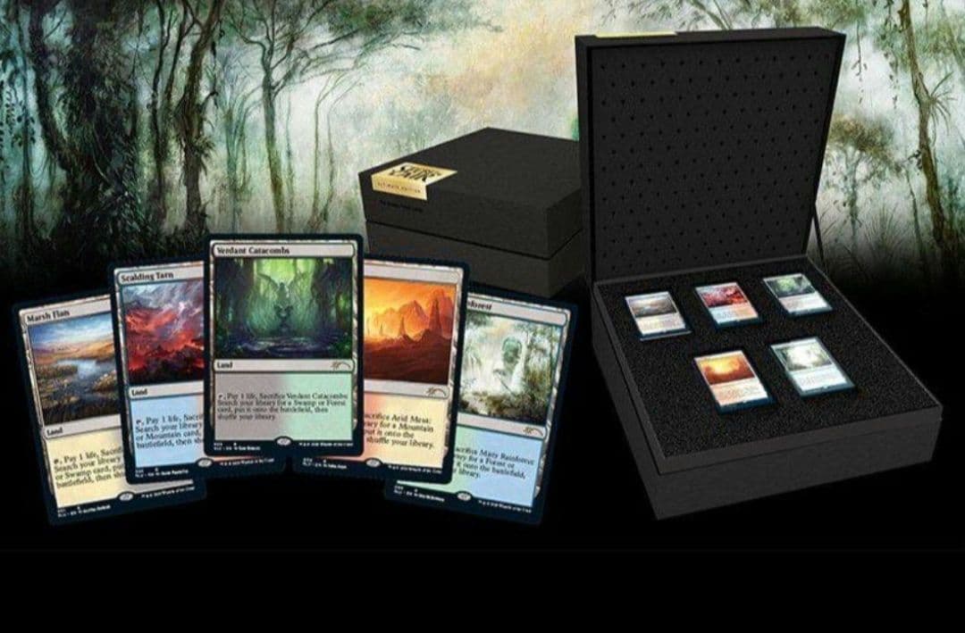 Secret Lair: Ultimate Edition フェッチランド対抗色 mtg Ultimate Edition 対抗色フェッチランド5種セット 対抗色フェッチ