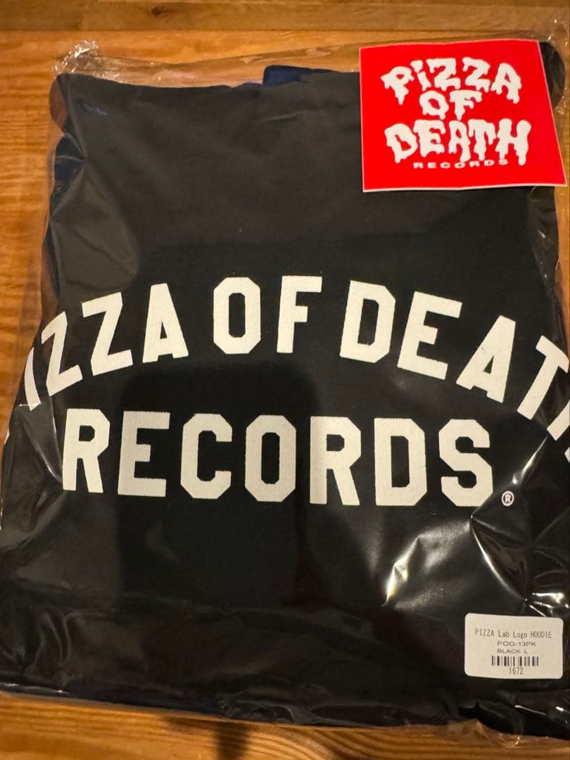 新品』PIZZA Lab Logo HOODIE パーカー フーディ L - メルカリ
