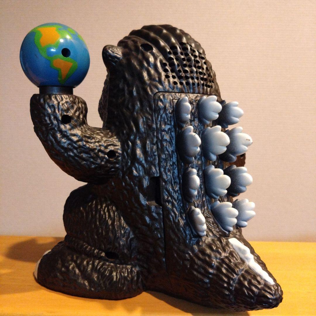 激レア】ゴジラ 目覚まし時計 動作確認 フィギュア型