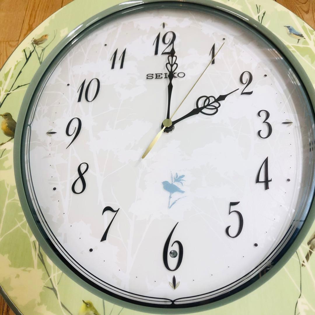 SEIKO セイコー 掛け時計 RX214M 鳥のさえずり