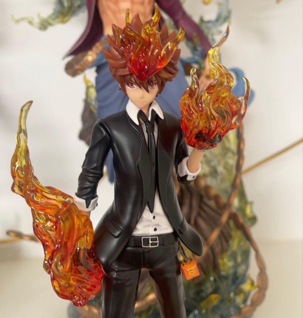 家庭教師ヒットマンREBORN! 沢田綱吉 雲雀恭弥 2点ガレージキット