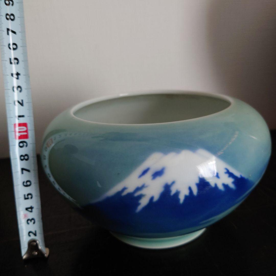 深山 レアなお品です。 富士山デザイン 陶器の器