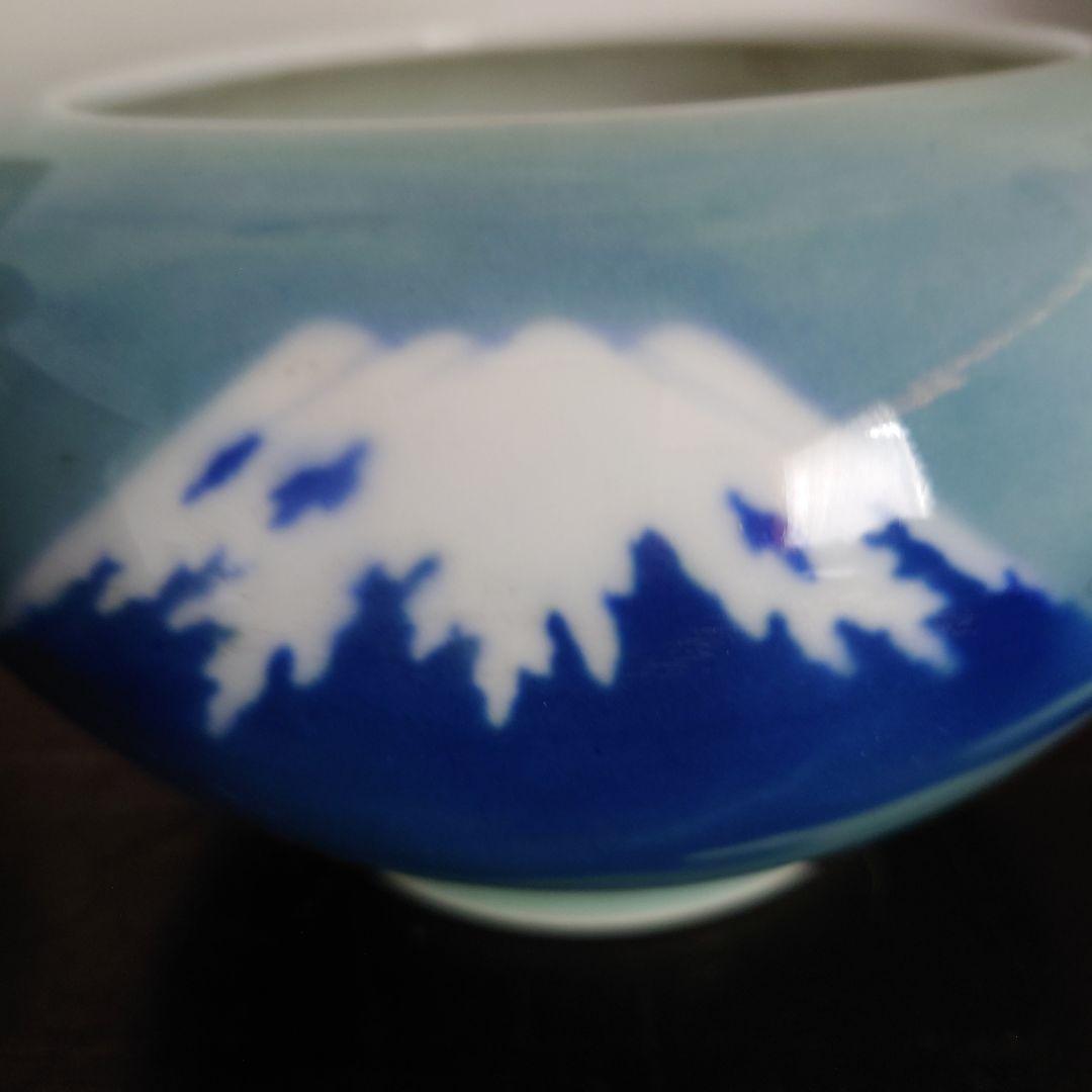 深山 レアなお品です。 富士山デザイン 陶器の器