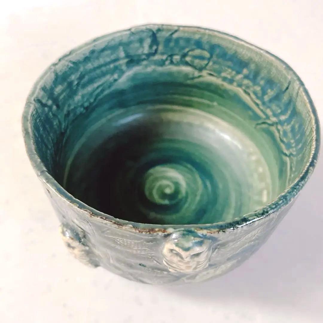 清水焼　藤平正文作　抹茶碗