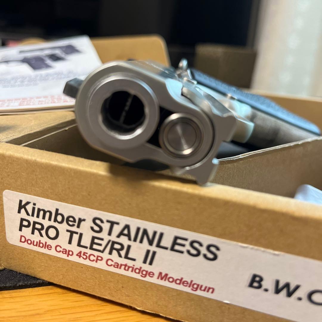 BWC Kimber STAINLESS PRO TLE/RL II モデルガン