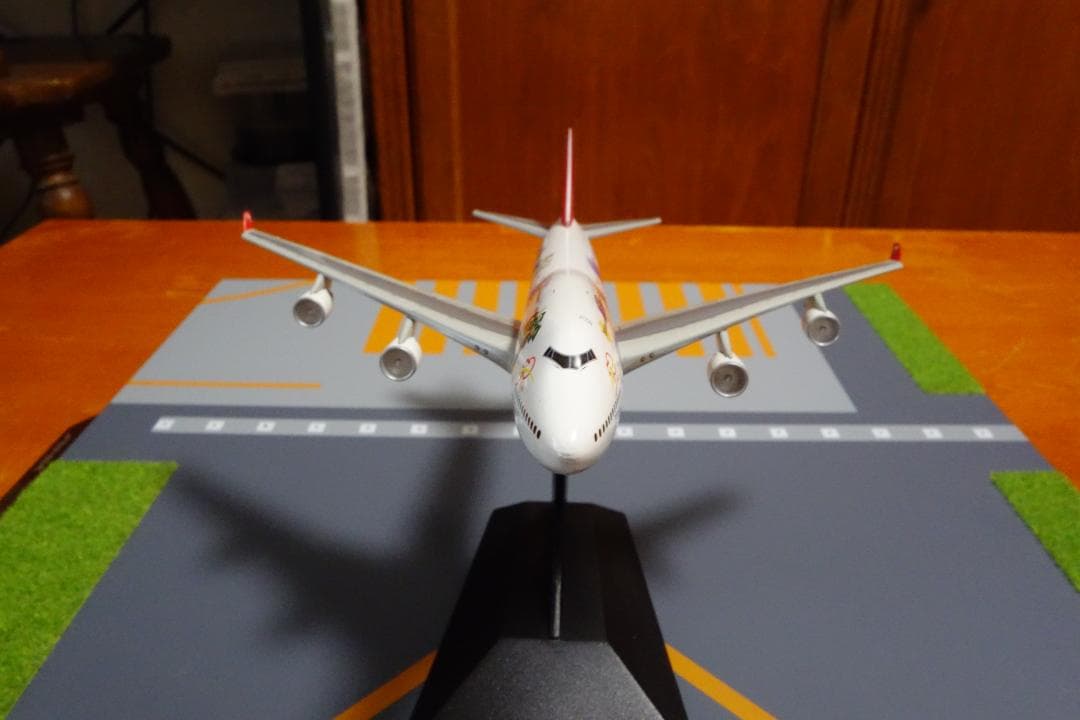 航空機・ヘリコプター NORTHWEST WORLDPLANE B747-400 1/400