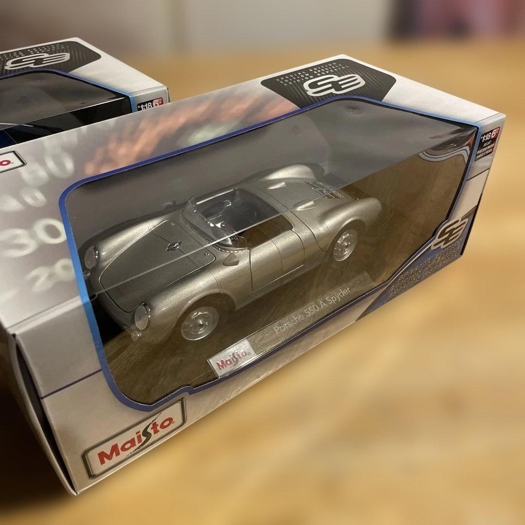 ミニカー Maisto Porsche 550 ASpyder & Datsun 240Z