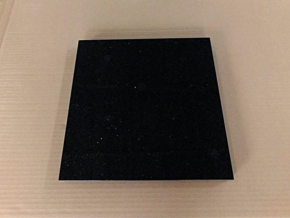 超最高級 天然黒御影石 オーディオボード○350×350×27○5