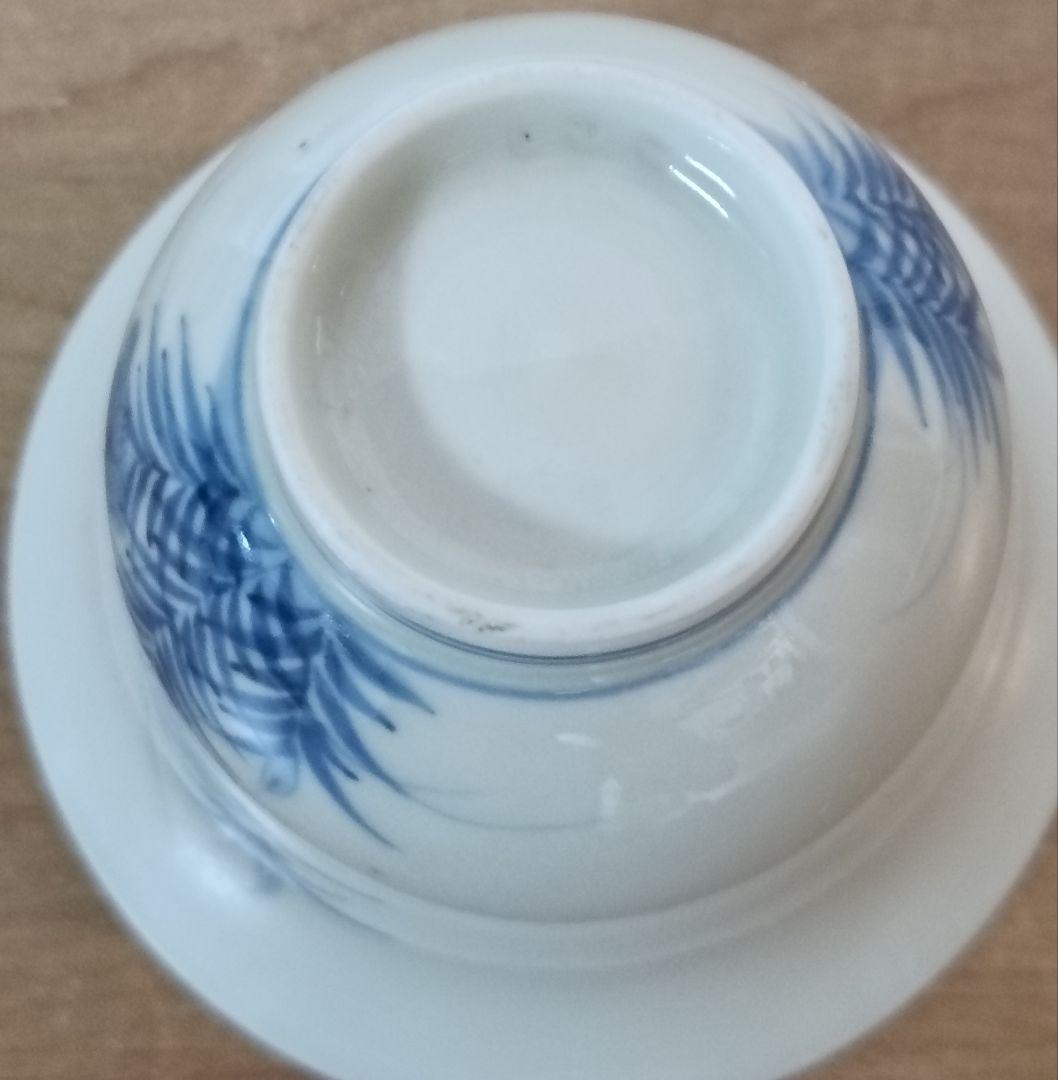 後期鍋島3個 猪口 鍋島焼 湯呑み