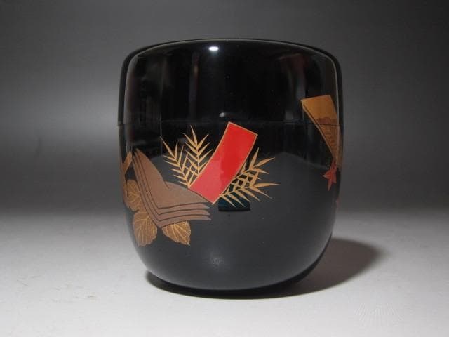 ☆ 牧野正峰 雛絵大棗 裏千家 十五代 鵬雲斎の花押