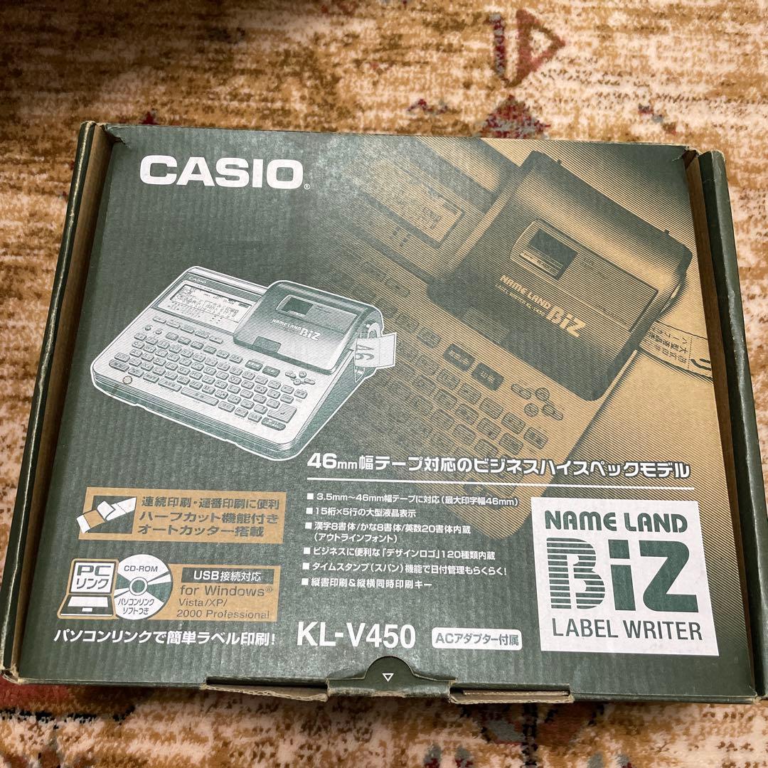 ネームランド　CASIO KL-V450
