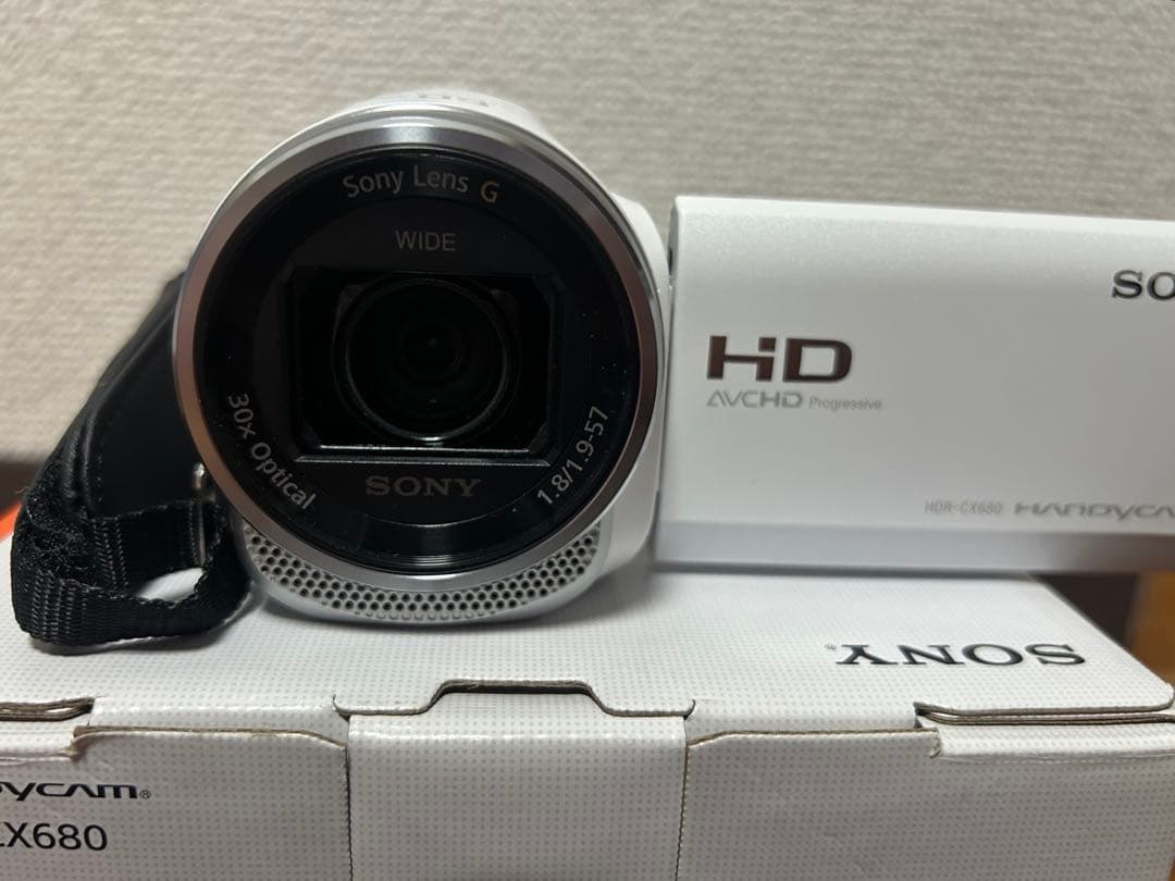 SONY HDR-CX680/ホワイト