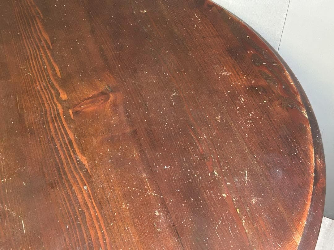 ビンテージ　丸テーブル　センターテーブル　カフェテーブル　コーヒーテーブル　IR