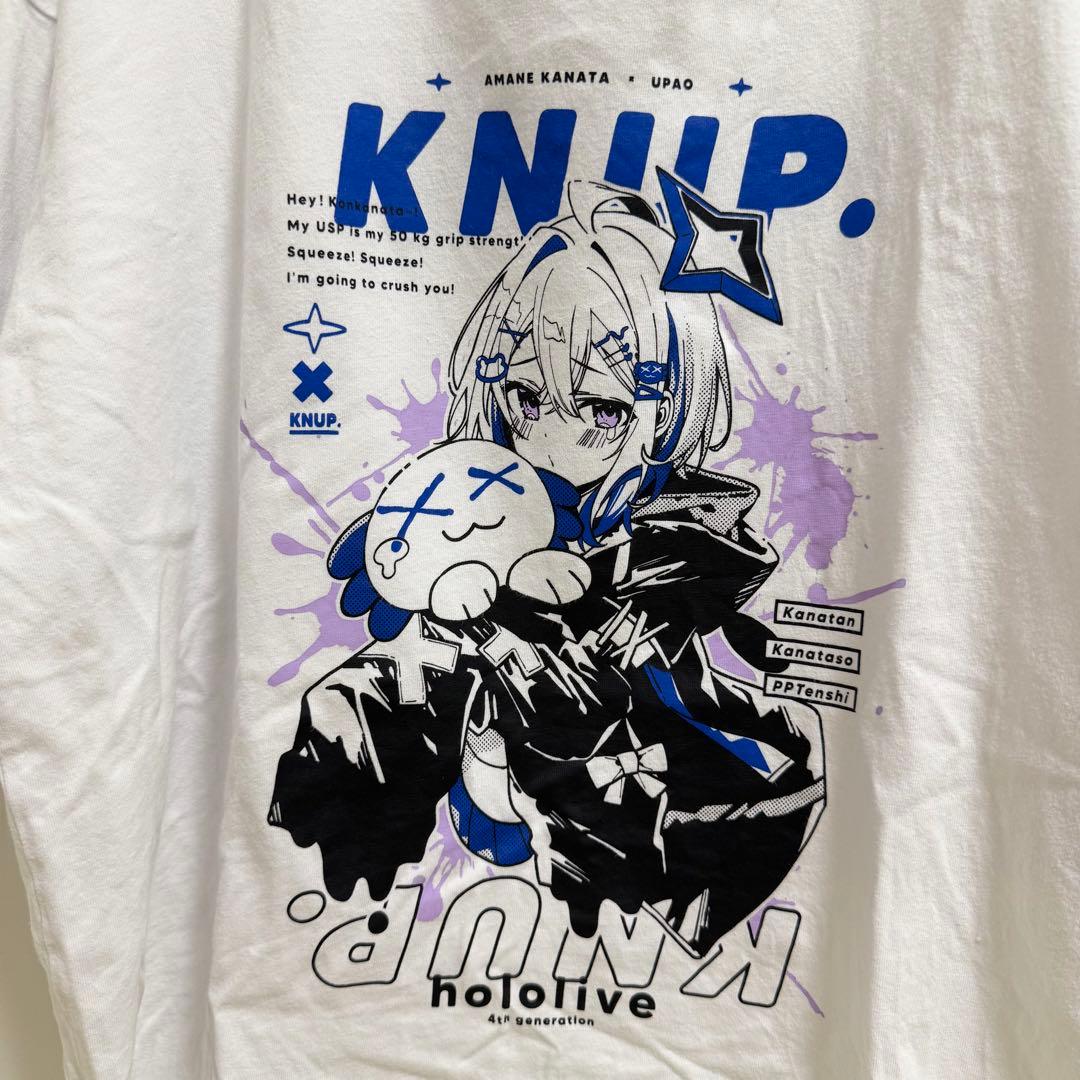 ほろらいぶ かなた 活動4周年記念 KNUP.Tシャツ 天音かなた 活動4周年