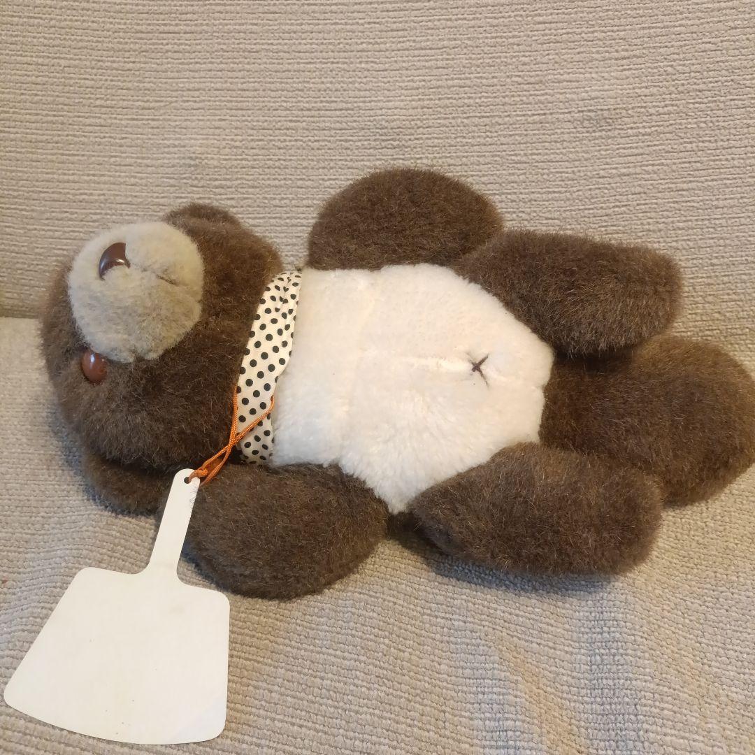 日本製　当時物　昭和レトロ　たぬき　狸　タヌキ　ぬいぐるみ　ヤングエポック製