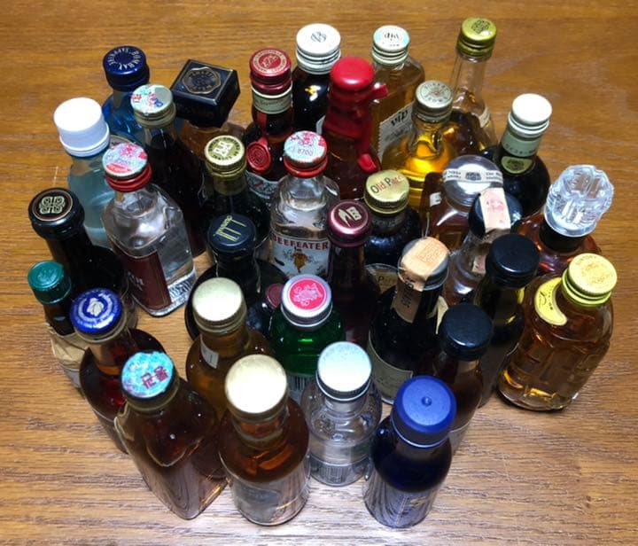☆超激レア☆ミニボトル33本セット/Whisky/COGNAC/他☆新品未