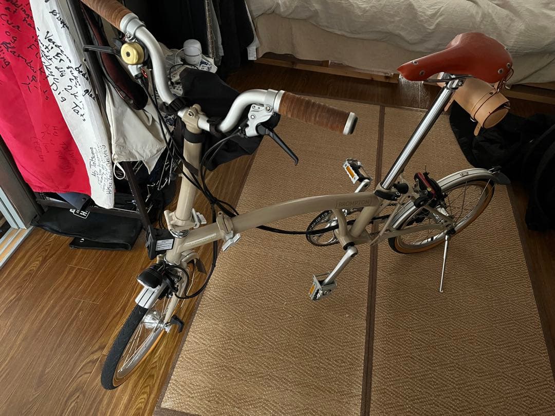 BROMPTON M6L Barbourコラボ