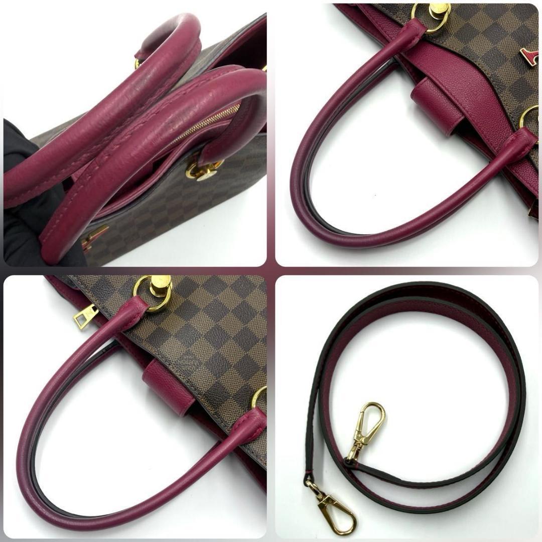 ルイヴィトン ダミエ エベヌ リバーサイド リドゥヴァン ハンドバッグ 肩掛け