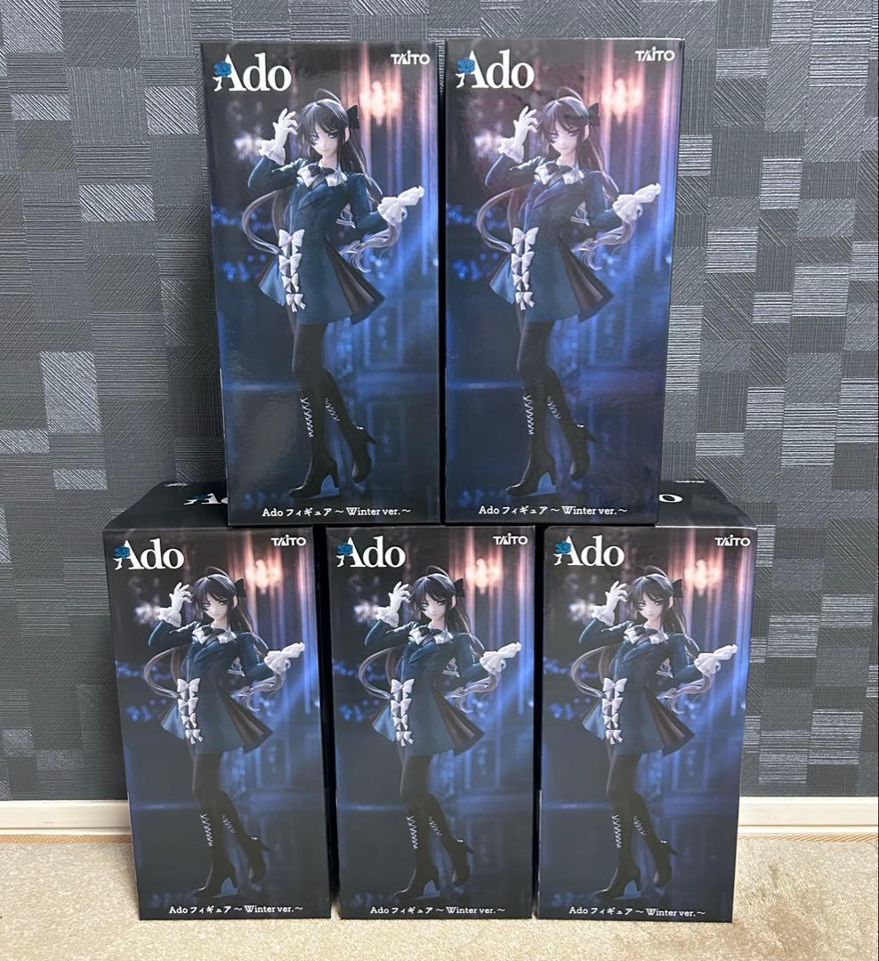 新品・未開封】Adoフィギュア〜Winter ver.〜 ラウンドワン 五体