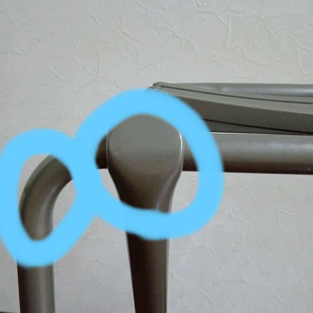 スリム金属製スツール