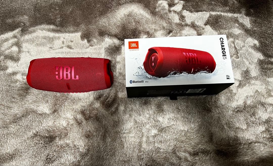 JBL Charge 5 ワイヤレススピーカー レッド