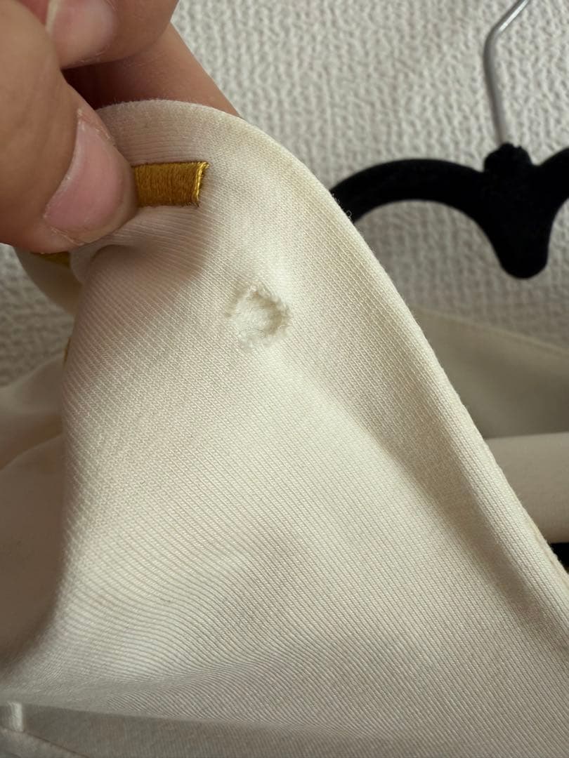 VERSACE ホワイト パーカー