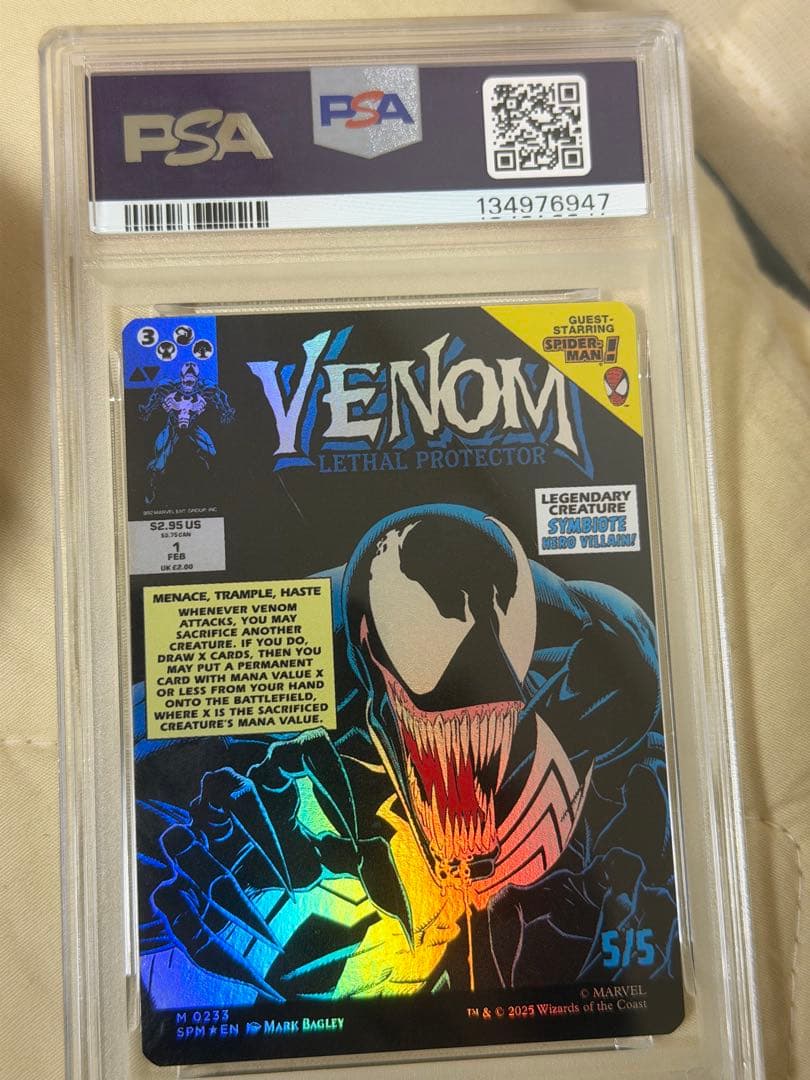 MTG エディ・ブロック / ヴェノム クラシックコミック FOIL psa10