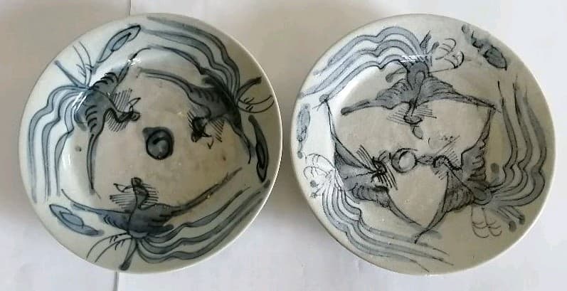 明末〜清初 鳳凰青華(染付)5客の通販はau PAY マーケット - 輸入雑貨の