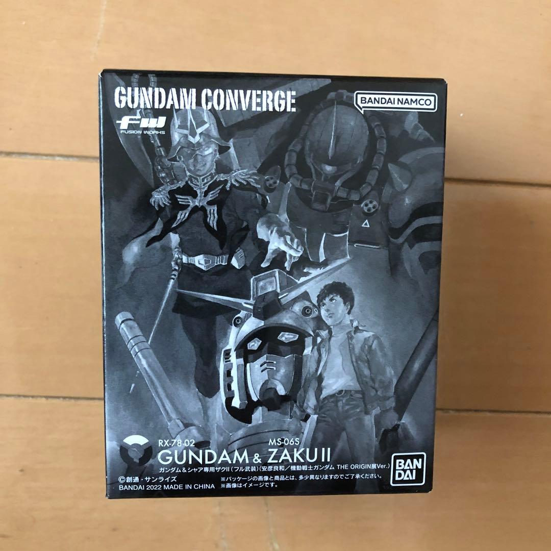ガンダムコンバージ安彦良和オリジン展特典セット ガンダムコンバージ