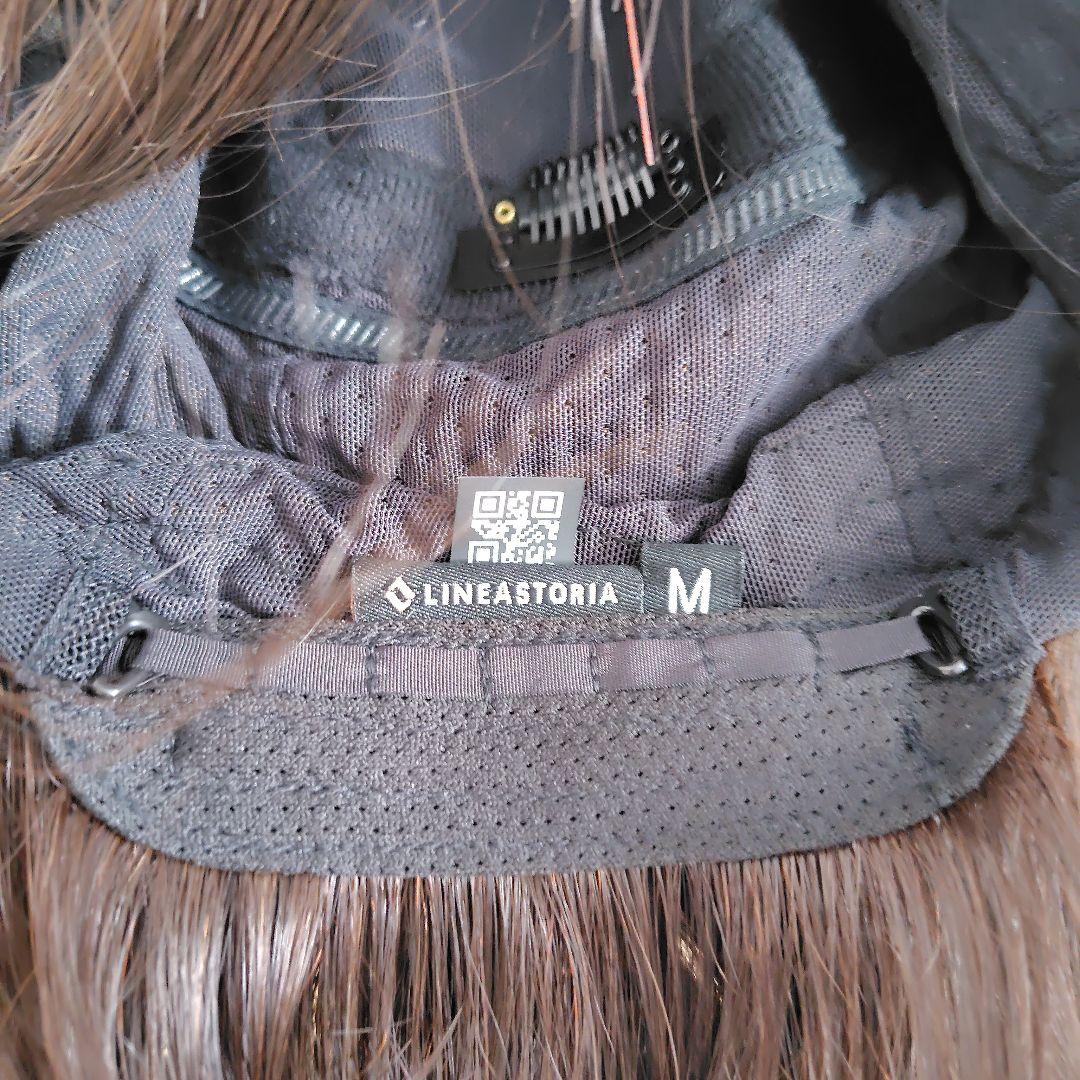 リネアストリア　天使のラテショート　人毛MIX ダークブラウン　Mサイズ