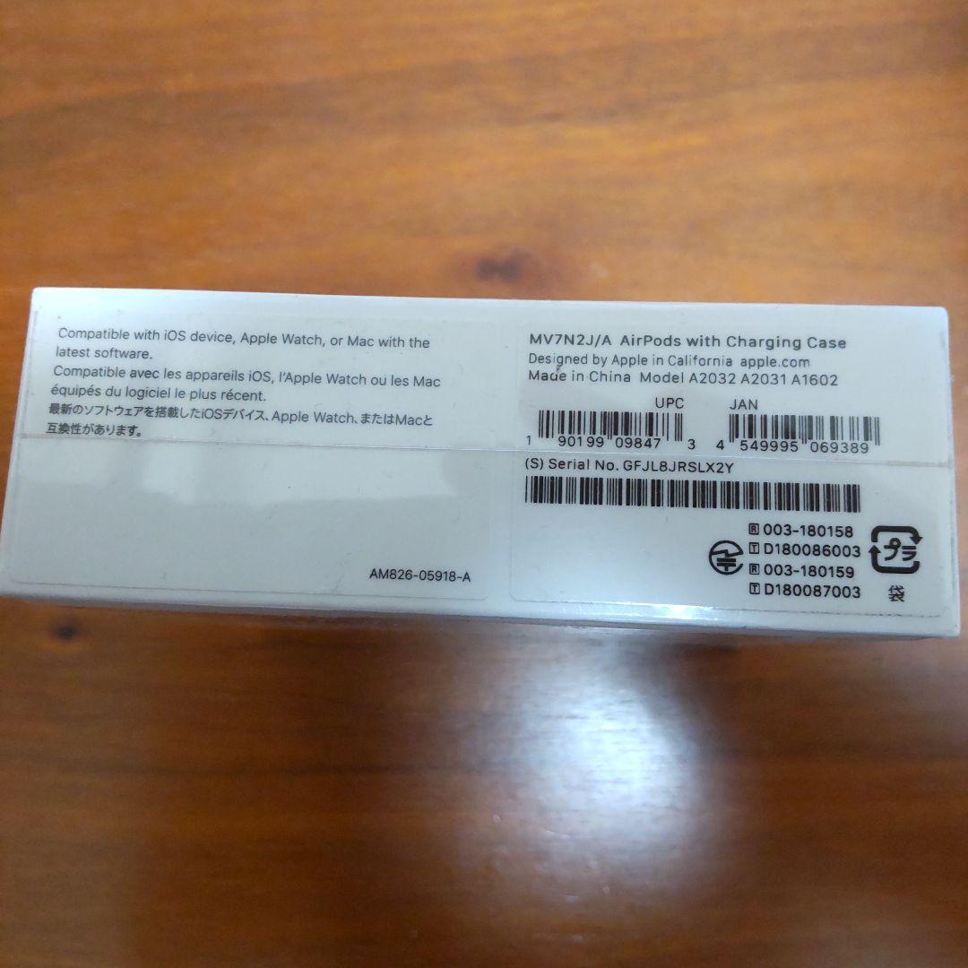 新品未開封 フィルム未剥離 AirPods 第2世代 正規品 - メルカリ