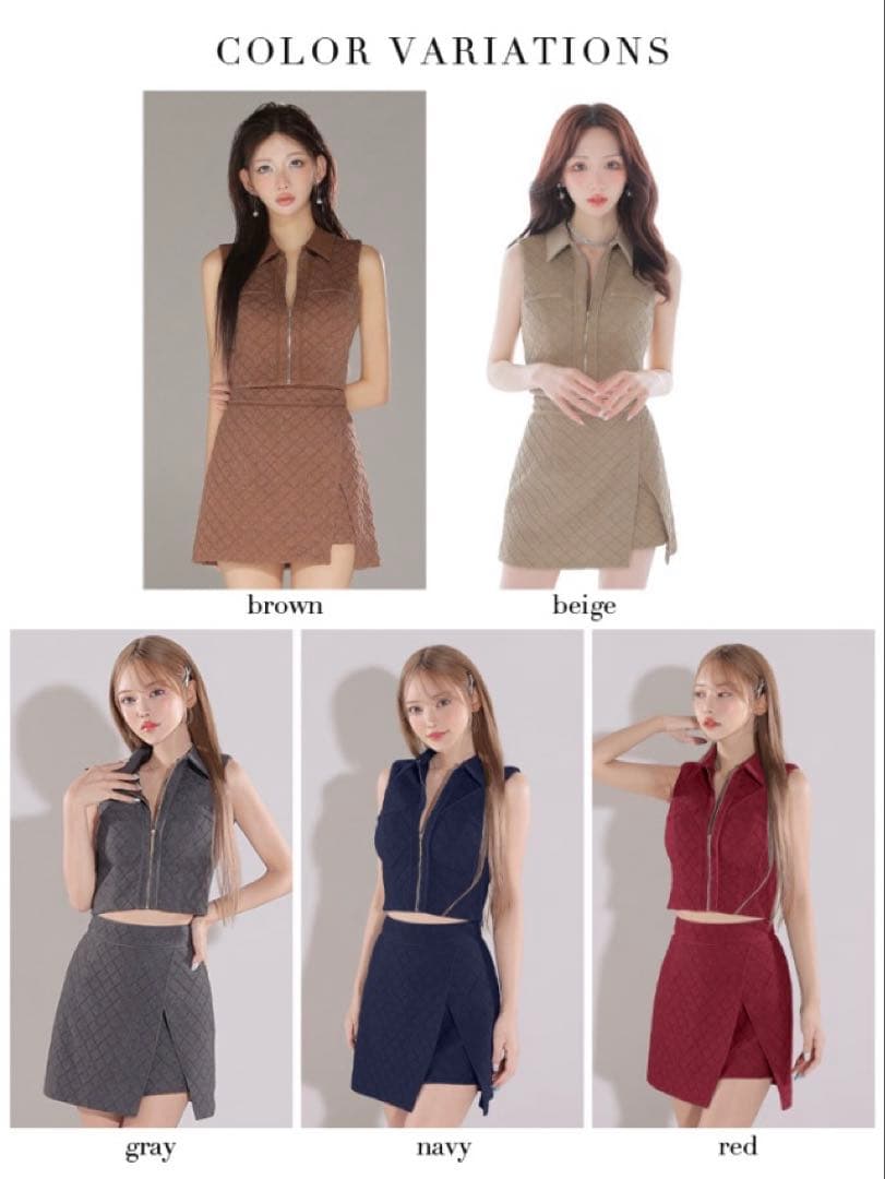 ROBE de FLEURS glossy ドレス