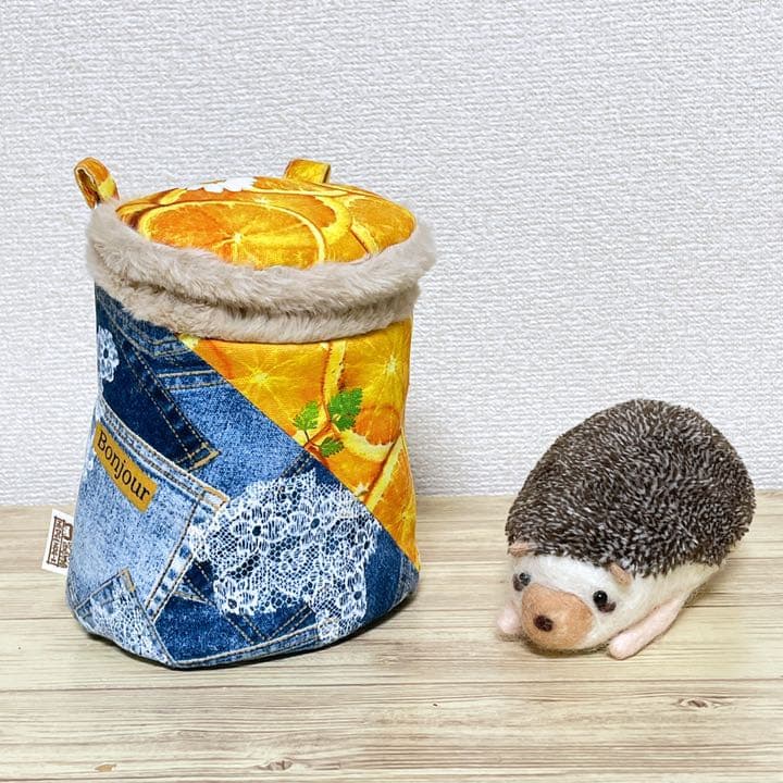 705】モモンガポーチ(蓋付き)・シングルハンモック(お布団付き)