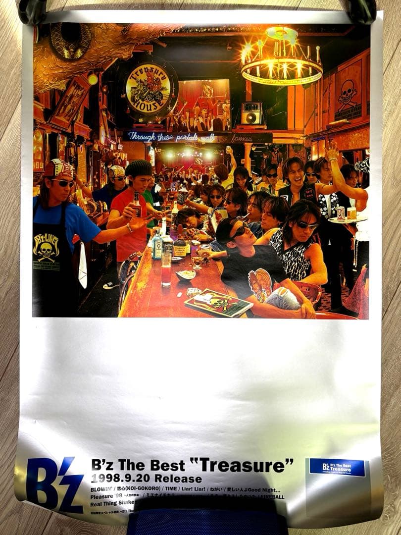 B'z Bestアルバム他 復刻版ポスター5枚セット - メルカリ