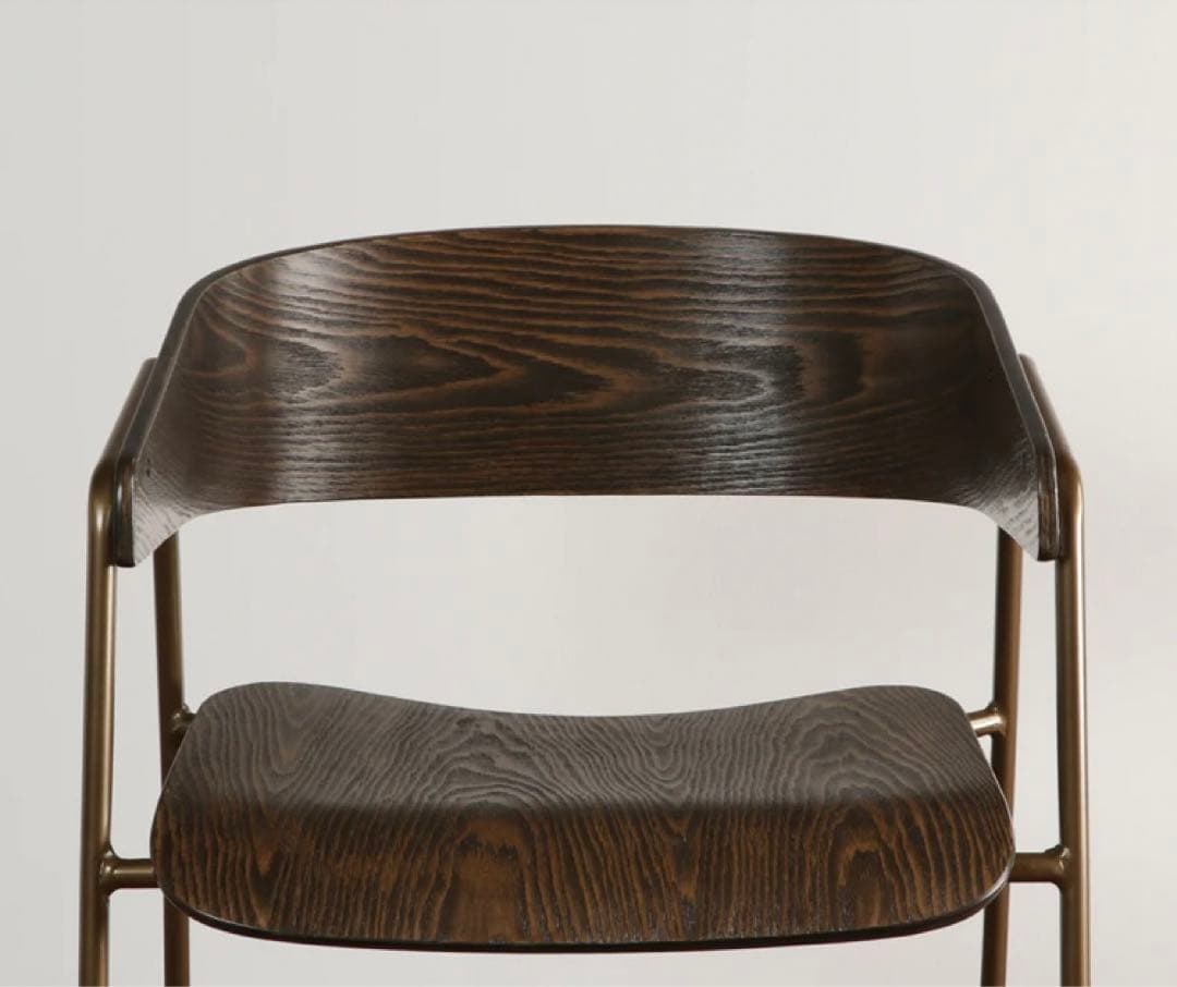 【美品】KANADEMONO / Steel Wooden Chair