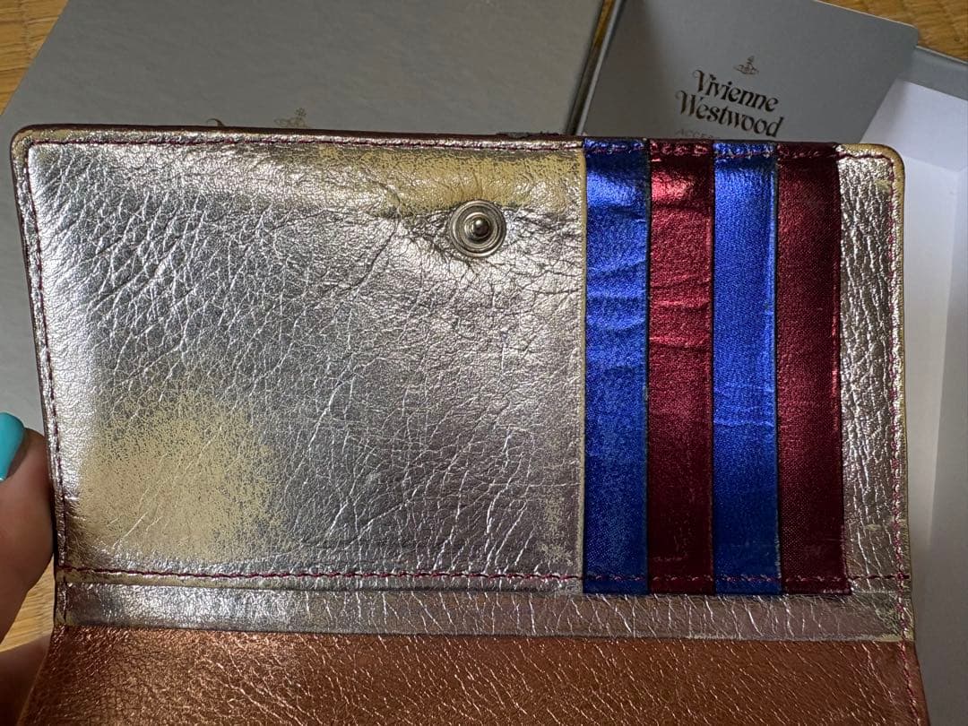 Vivienne Westwood 三つ折り財布 箱付き