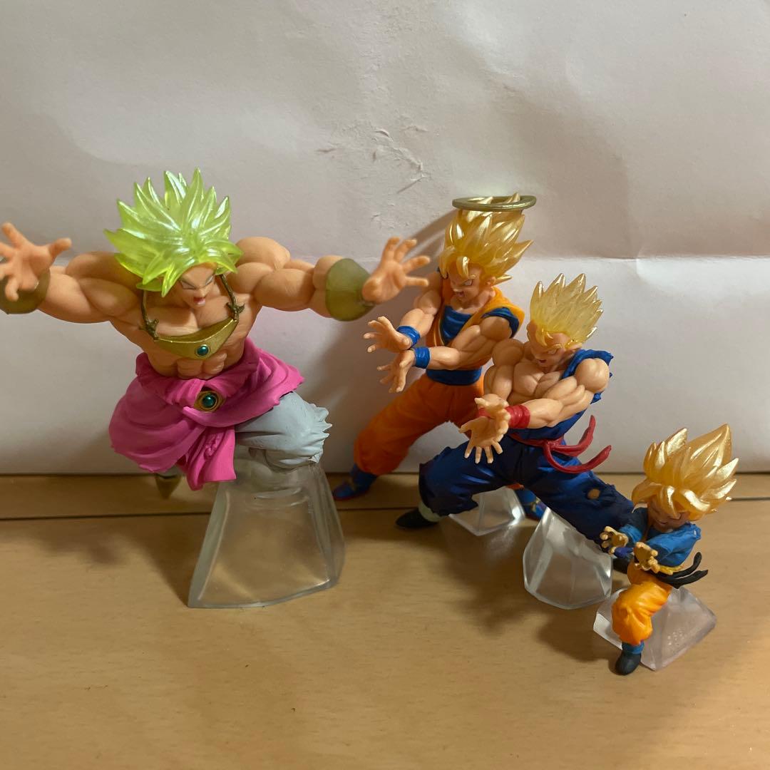 ドラゴンボール 親子3代かめはめ波 フィギュア HG 悟空 悟飯 悟天